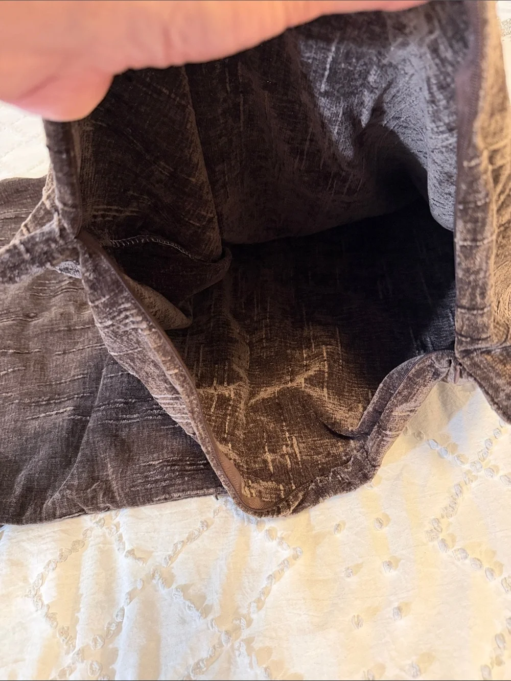 Dark Charcoal Brown Decorative Throw Pillow Covers - Set of 2 nwot